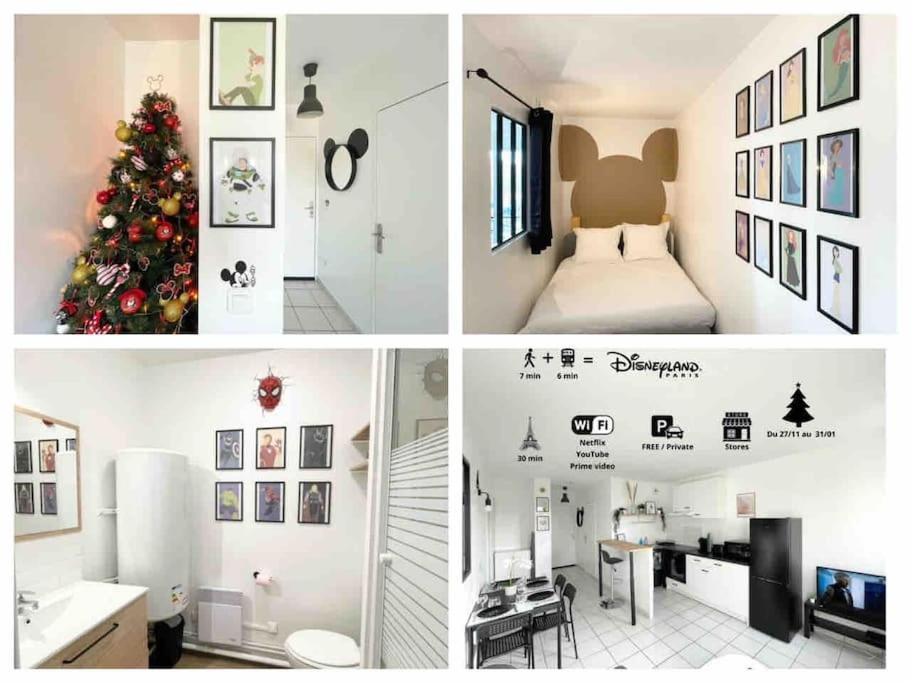 Mickey'S House - Apartments 4 Persons - 10 Min Disneyland Paris Bussy-Saint-Georges Exterior foto